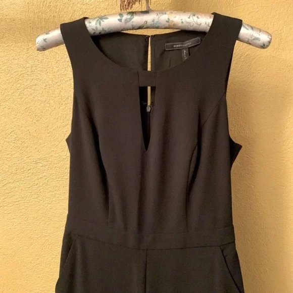 BCBG Black Jumpsuit, Size 0, NWT - Picture 5 of 6